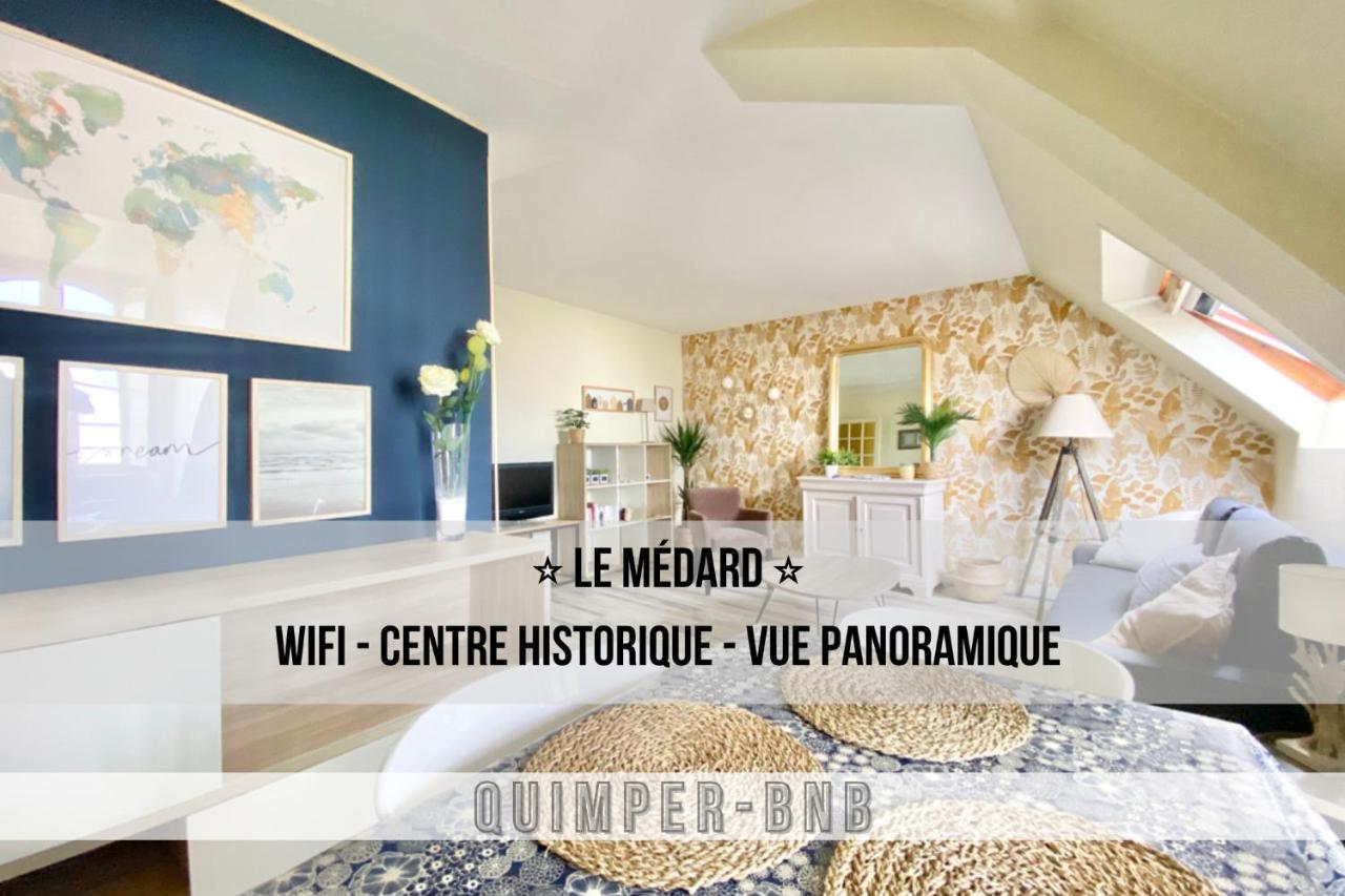 Апартаменти Le Medard - Confort - Wifi - Centre Historique - Entree Autonome Кемпер Екстер'єр фото